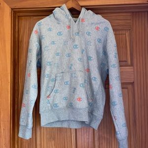 EUC Champion Hoodie size Large